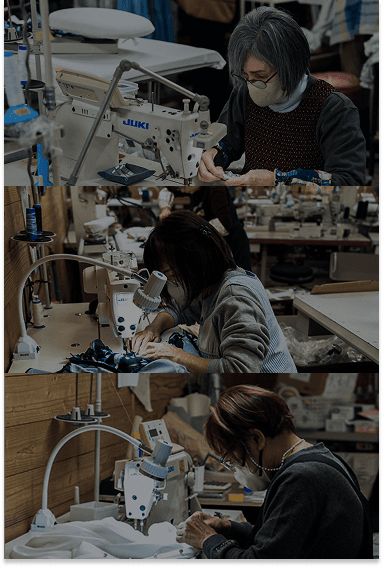 佐賀の縫製工場が作る上質な衣服。Rene、ヨージヤマモト、ジュンアシダといった一流ブランドから信頼される法政技術。